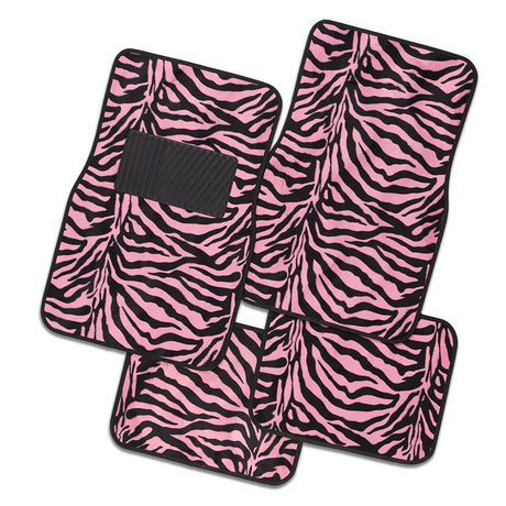 Safari Carpet Mat Pink Zebra