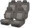 Seat Covers for TOYOTA HIACE CREW VAN LWB 02/2019 -ON 2 ROWS PREMIUM GREY