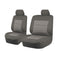 Seat Covers for MAZDA BT-50 B22P/Q-B32P/Q UP SERIES 10/2011 ? 2015 SINGLE CAB CHASSIS FRONT BUCKET + _ BENCH GREY PREMIUM