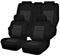 Seat Covers for TOYOTA RAV4 ACA33R-ACA38R-GSA33R SERIES 01/2006 - 2012 4X4 SUV/WAGON 5 SEATERS FR BLACK PREMIUM