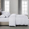 Royal Comfort 2000TC 6 Piece Bamboo Sheet & Quilt Cover Set Cooling Breathable - King - White