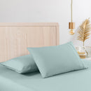 Casa Decor 2000 Thread Count Bamboo Cooling Sheet Set Ultra Soft Bedding - Queen - Frost