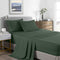 Royal Comfort 2000 Thread Count Bamboo Cooling Sheet Set Ultra Soft Bedding - Queen - Olive