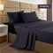 Casa Decor 2000 Thread Count Bamboo Cooling Sheet Set Ultra Soft Bedding - Single - Charcoal