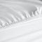 Royal Comfort 1200 Thread Count Fitted Sheet Cotton Blend Ultra Soft Bedding - Queen - White