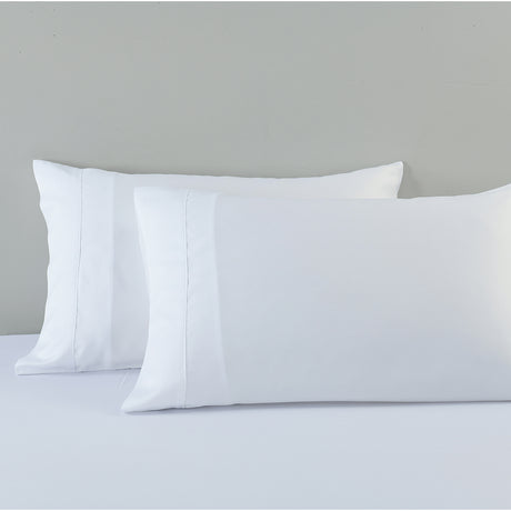 Royal Comfort 600 Thread Count Cooling Ultra Soft Tencel Eucalyptus Sheet Set - Queen - White