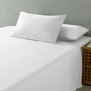 Royal Comfort 100% Jersey Cotton 4 Piece Sheet Set - Queen - White