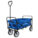 Havana Outdoors Collapsible Beach Trolley Garden Cart Foldable Picnic Navy