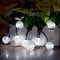 Milano Decor Solar Powered Outdoor Festoon Lights -  White - 30 Lights