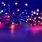 Milano Decor Solar Powered Outdoor Fairy Lights - Multicoloured - 200 Lights