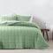 Royal Comfort Coverlet Set Bedspread Soft Touch Easy Care Breathable 3 Piece Set - Queen - Sage