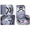 Anti Theft Backpack Waterproof bag School Travel Laptop Bags USB Charging - Grey