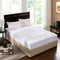 Royal Comfort 1000GSM Luxury Bamboo Fabric Gusset Mattress Pad Topper Cover - King - White