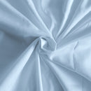 Royal Comfort 1000TC Hotel Grade Bamboo Cotton Sheets Pillowcases Set Ultrasoft - Queen - Blue Fog