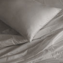 Royal Comfort 1000TC Hotel Grade Bamboo Cotton Sheets Pillowcases Set Ultrasoft - King - Dove