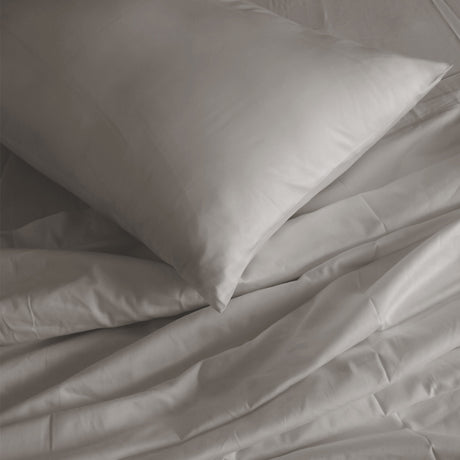 Royal Comfort 1000TC Hotel Grade Bamboo Cotton Sheets Pillowcases Set Ultrasoft - King - Dove