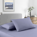 Royal Comfort 2000 Thread Count Bamboo Cooling Sheet Set Ultra Soft Bedding - Double - Lilac Grey