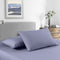 Royal Comfort 2000 Thread Count Bamboo Cooling Sheet Set Ultra Soft Bedding - King - Lilac Grey