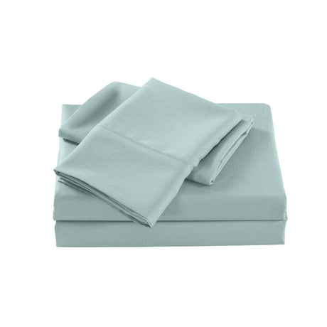 Royal Comfort 2000 Thread Count Bamboo Cooling Sheet Set Ultra Soft Bedding - King Single - Frost