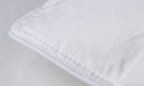 Duck Feather & Down Quilt 500GSM + Duck Feather and Down Pillows 2 Pack Combo - Double - White