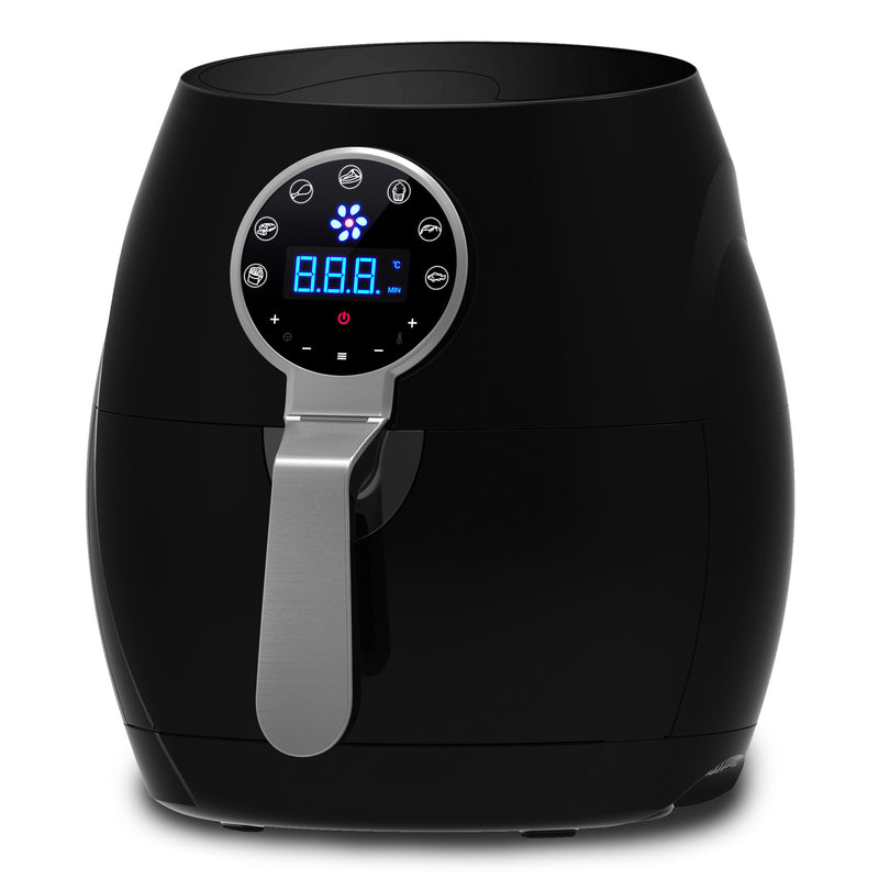 5 Litre Air Fryer Black + 1.7 Litre Kettle + USB Light Wood Diffuser Package Set