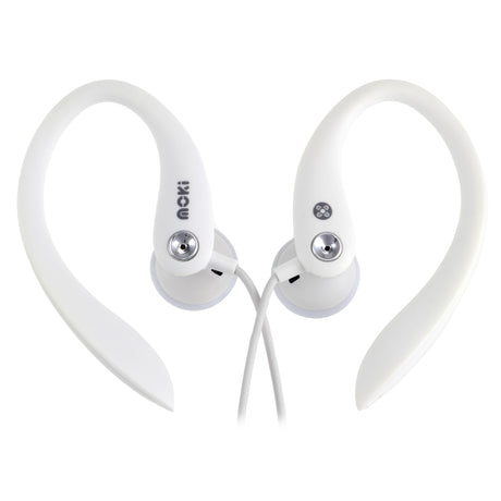 MOKI Sports Earphones White