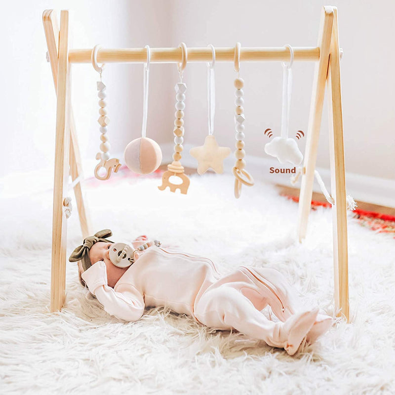 Wooden Baby Gym