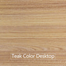 Sturdy and Heavy Duty Foldable Office Computer Desk (Teak, 120cm)