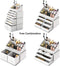 Makeup Cosmetic Organizer Storage with 12 Drawers Display Boxes (White)