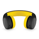 LilGadgets Connect + Childrens Kids Wired Headphones Black Yellow