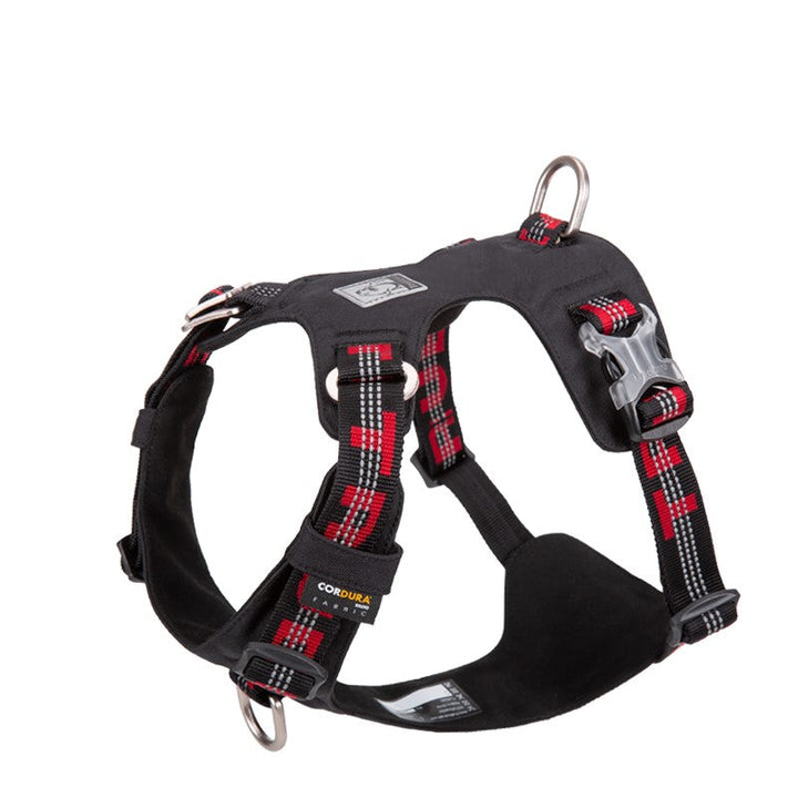 Lightweight 3M reflective Harness Black S