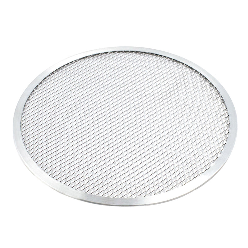 SOGA 10-inch Round Seamless Aluminium Nonstick Commercial Grade Pizza Screen Baking Pan