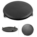 SOGA 2X 33CM Reversible Round Cast Iron Induction Crepes Pan Baking Cookie Pancake Pizza Bakeware