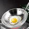 SOGA 3-Ply 42cm Stainless Steel Double Handle Wok Frying Fry Pan Skillet with Lid