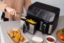 10L Digital Dual Zone Air Fryer w/ Dual Temperature Control