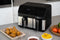 10L Digital Dual Zone Air Fryer w/ Dual Temperature Control