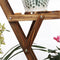 6 Tier Plant Stands Star Flower Shelf Outdoor Indoor Wooden Planter Corner Pots