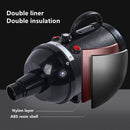 2800W Dog Dryer High Velocity Pet Dog Pet Blow Dryer Adjustable Speed 4 Nozzles Black