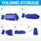 20L Blue Waterproof Lightweight Backpack Portable Foldable Backpack Travel Outdoor