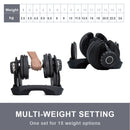 Sardine Sport 48KG Adjustable Dumbbell Set, 1.5KG to 24KG