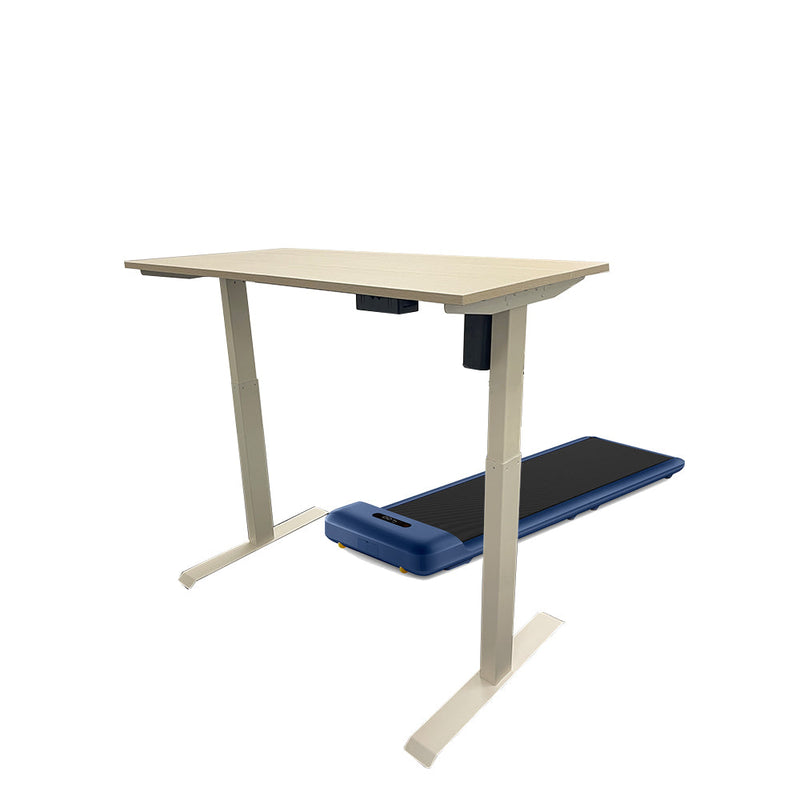 Sardine sport C2 WalkingPad WITH Electric Standing Desk (Oak desk + Blue walkingpad)