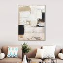 Wall Art Original Abstract Painting on Framed Canvas 900mmx1200mm Acceptance of imperfection B