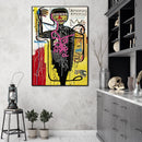 50cmx70cm Versus Medici  Black Frame Canvas Wall Art