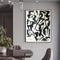 50cmx70cm Jazz Festival Black Frame Canvas Wall Art