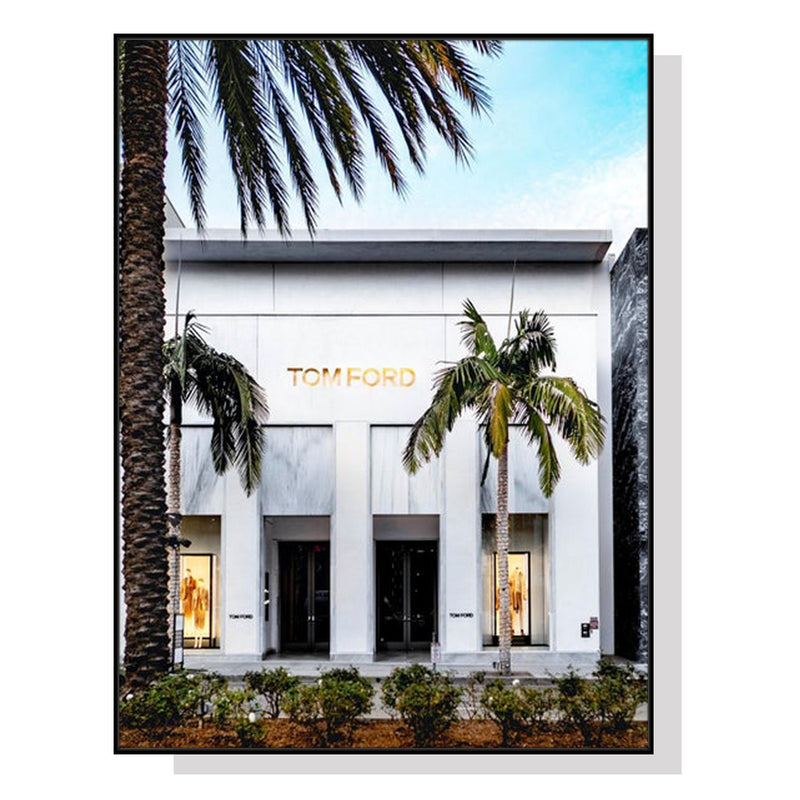 50cmx70cm TOM FORD Black Frame Canvas Wall Art