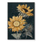 50cmx70cm Sunflowers Black Frame Canvas Wall Art