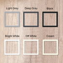 Pre-Cut Square Matboards, Frame Matboard with Window, Bright White, 16x16", 20x20", 24x24"