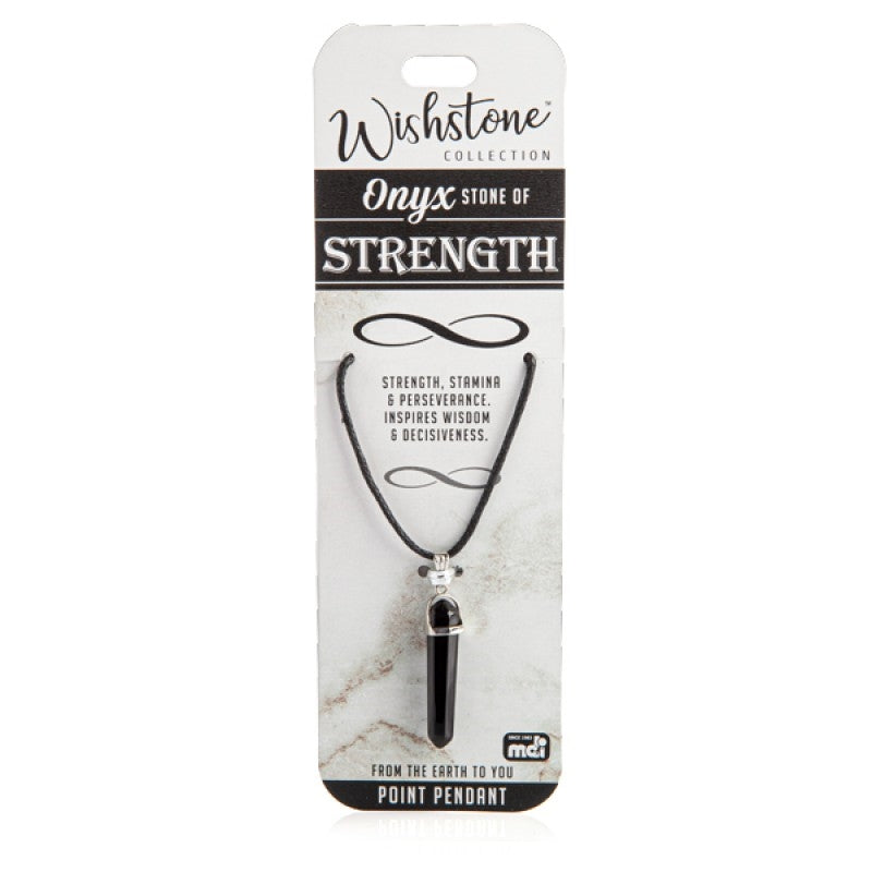 Wishstone Collection Onyx Point Pendant