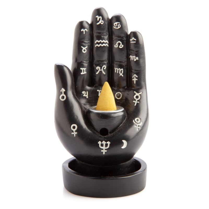 Hamsa Hand Backflow Incense Burner