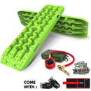 X-BULL Recovery Tracks Boards Sand Truck Mud Snow 4WD 4x4 Gen3.0 Green/ Tyre Tire Deflator